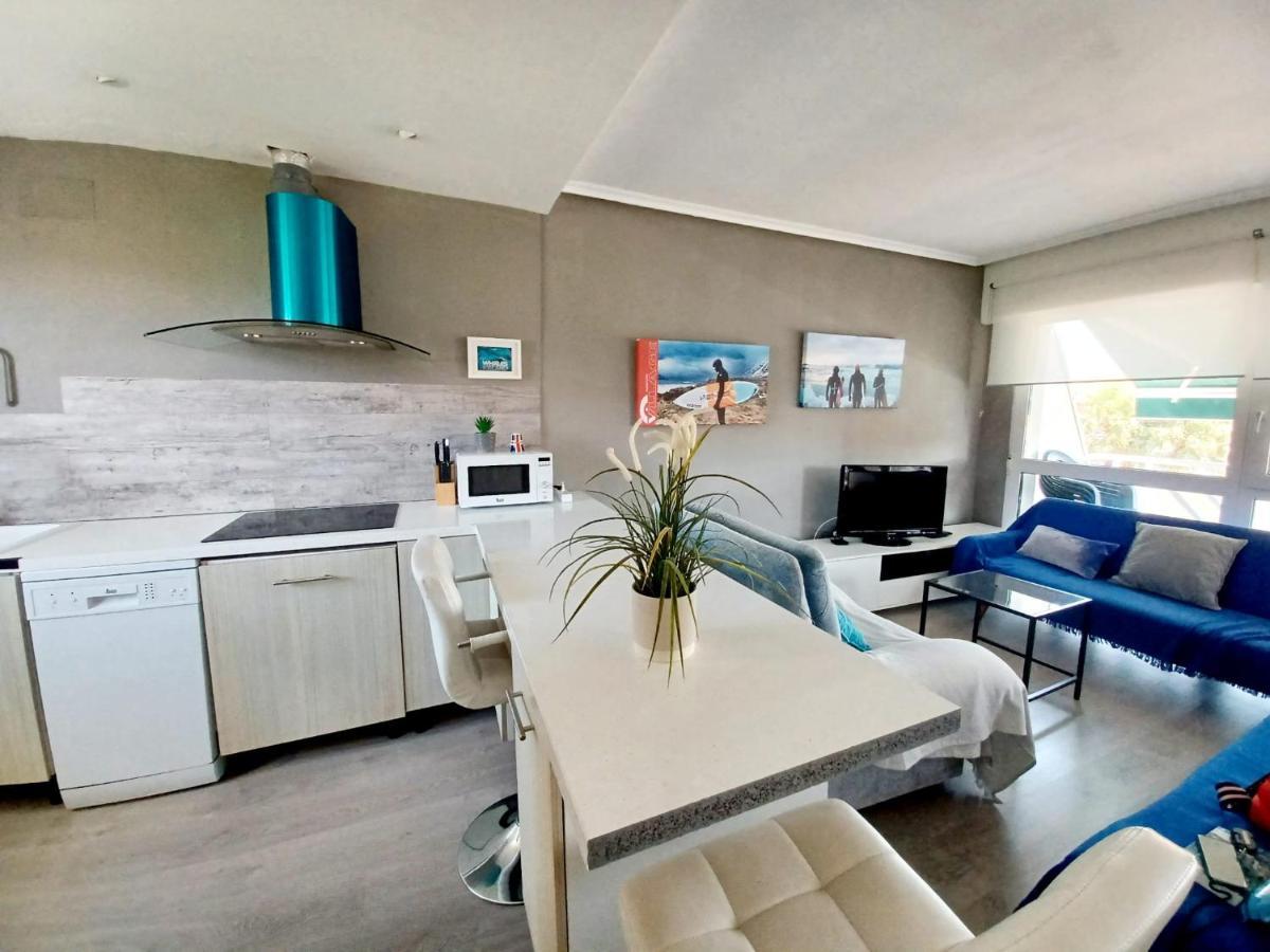 Duplex Con Piscina Muy Cerca De La Playa Apartment Santiuste Exterior foto